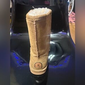 BearPaw Cream Fleece Lined Footwear